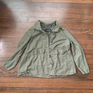 Forest green who what wear military jacket